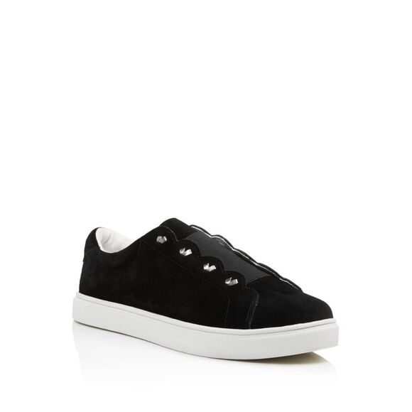 JACK ROGERS Womens Black Rye Platform Slip On Leather Athletic Sneakers Shoes 6 - Picture 1 of 4